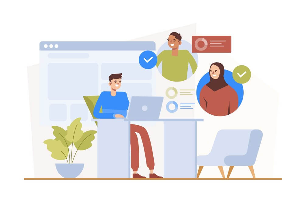 flat-design-business-communication-illustration_23-2149165061